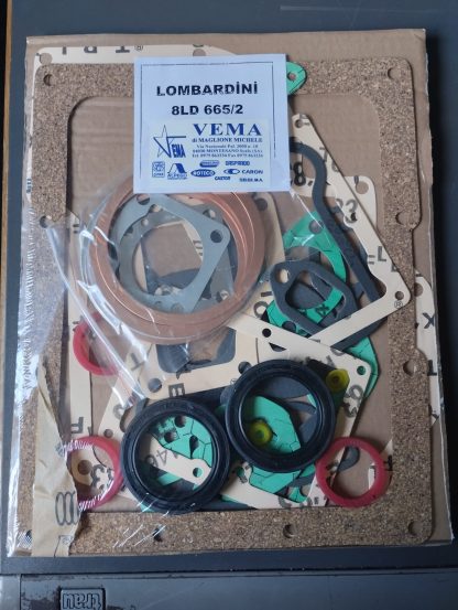SERIE GUARNIZIONI COMPLETA DI PARAOLI LOMBARDINI STD LDA 914 8LD 665