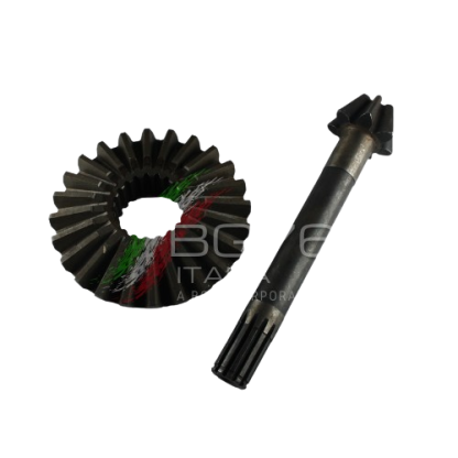 BG599.C  COPPIA CONICA LUNGHEZZA PIGNONE 180mm ad. BENASSI Z=7/24