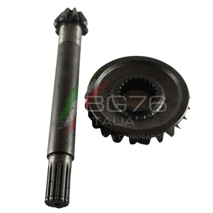 BG883    COPPIA CONICA INFERIORE ad. MOTOAGRICOLA SEP 138 Z=8/25 - immagine 2