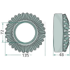 CORONA DENTATA 28 DENTI PER SPANDIVOLTAFIENO KRONE 261056.1, 153896.0  KW KW 5.50 KW 7.70