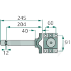 ASSE PER SPANDIVOLTAFIENO PER KRONE 264012.0, 647264012.0F Serie Serie KW KW 4.45 KW 4.65/4 KW 5.25 KW 5.35/4 KW 6.05/6