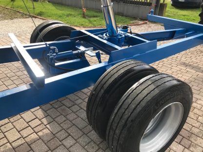 RIMORCHIO BUSTI NUOVO TRILATERALE 4,50X2,40X0,50 MT - immagine 3