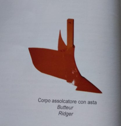 CORPO ASSOLCATORE CON ASTA 60X25