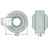 SNODO SFERICO PER SPANDIVOLTAFIENO POTTINGER 06581586, 1.1504.010.102.00
