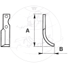ADRI 1009 ZAPPETTE ADRIATICA MINNI FORO 9 INTERASSE 50 PIATTO 30X5 C  - BENASSI MC 2300 - 30978