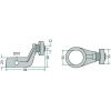 ROTELLA COMPLETA DI LEVA PER ANDANATORI DEUTZ FAHR KVERNELAND 7006589389, 64706589389F, 6589389, 06589389, VF06589389