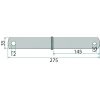 16604468, 64716604468F, VF16604468 ASSE ROTATIVO SPANDIVOLTAFIENO DEUTZ FAHR KVERNLAND