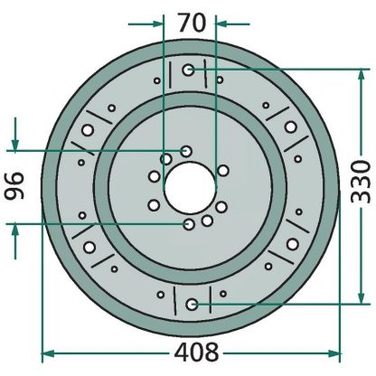 1.1503.030.120.00, VF06581526, 6581526 DISCO ROTATIVO SPANDIVOLTAFIENO DEUTZ FAHR KVERNLAND. SERIE KH 300, KH 500, KH 700POTTINGER  Rif. Orig. Serie 70.06581526, VF06581526, 6581526, 06581526 ZK ZK 228 ZK 230 ZK 441 ZK 667 ZK 670 ZK 676