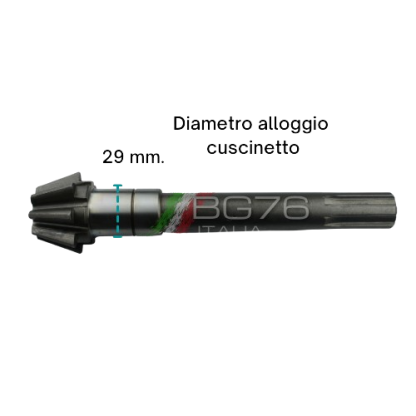 BG4704.12.NT  COPPIA CONICA ad. VALPADANA VMC14 Denti 8 e 27 - immagine 3
