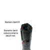 BG4704.12.NT  COPPIA CONICA ad. VALPADANA VMC14 Denti 8 e 27 - immagine 4