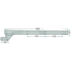647265600440F  PORTADENTI SMONTABILE PER ANDANATORE POTTINGER 00265600440, 0+265.60.044.0, 00+265.60.044.0