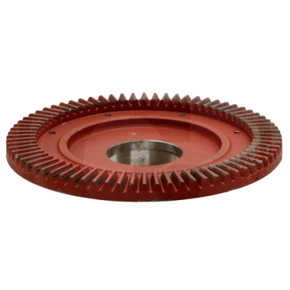 64757705500F  Corona dentata KUHN  Ø 285 mm, altezza 52 mm 72 denti, 8 forature M8 semplice ammortizzamento, supporto cuscinetto Ø 85 mm   57705500, 57705500-SAP