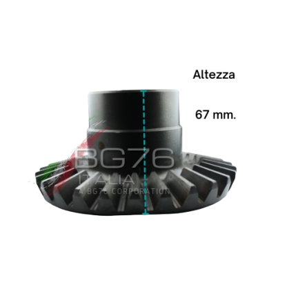 BG4704.12.NT  COPPIA CONICA ad. VALPADANA VMC14 Denti 8 e 27 - immagine 7
