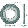 64700261800031F   CORONA DENTATA 80 DENTI PER ANDANATORE POTTINGER   00261800031, 261800030, 0+261.80.003.1, 00+261.80.003.1