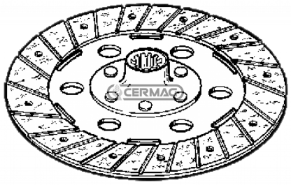 15019   DISCO FRIZIONE RIGIDO  110x58x1,5 15x12EV - 8 CAVE PER FERRARI - BARBIERI - BERT  60053 - 81.9221.00 - 108783 - 5108501-  40211006