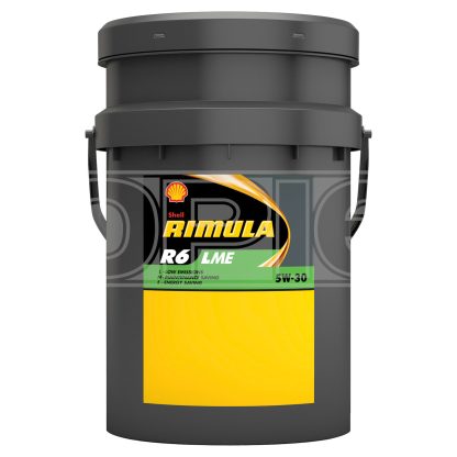 0055 OLIO LUBRIFICANTE SHELL RIMULA R6 LME 5W30 20L