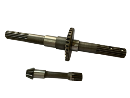 BG2131  COPPIA CONICA FRESA MOTOCOLTIVATORE GOLDONI M22 DENTI PIGNONE 10 DENTI CORONA 33
