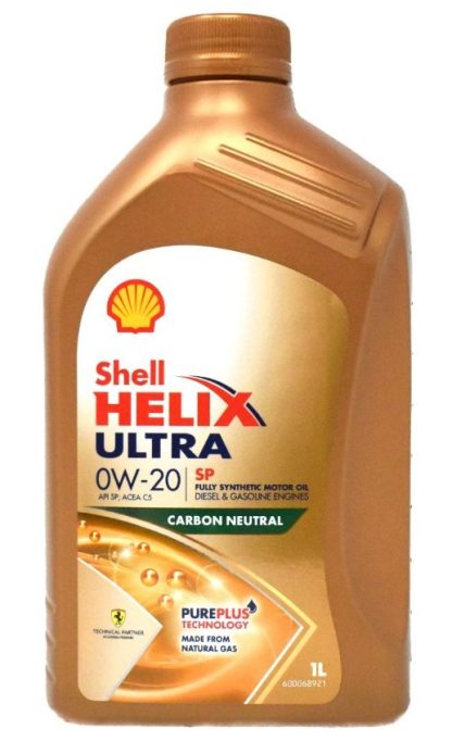 3744 OLIO LUBRIFICANTE SHELL HELIX ULTRA 0W20 SP 1L