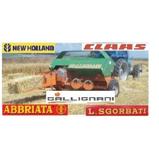 PRESSE GALLIGNANI,WELGER ,CLASS,SGORBATTI,ROTA,JOHNDEERE,NEWHOLLAND, ECC