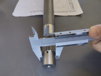 0.010.9175.0/20  ALBERO SECONDARIO RIDUTTORE LUNGHEZZA 410 mm. A 19 DENTI ORIGINALE SDF - immagine 6