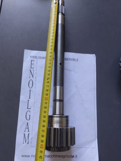 0.010.9175.0/20  ALBERO SECONDARIO RIDUTTORE LUNGHEZZA 410 mm. A 19 DENTI ORIGINALE SDF - immagine 4