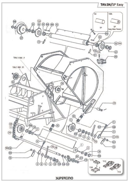 SPACCATO RICAMBI ROTOPRESSA SUPERTINO SP - immagine 12