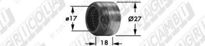 74.320 	 BOCCOLA (D=27 x d=17 x L=18) per Forcella Comando Manovella