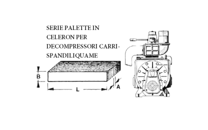 72.050   POMPA-LAMA (CELERON) ( SERIE N. 8 PALETTE) 7 x 54 x 330