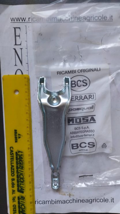 56243113Z FORCELLA COMANDO FRIZIONE MOTOCOLTIVATORE MOTOTOFALCIATRICE BCS FERRARI PASQUALI - immagine 2