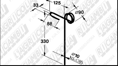 71.436  DENTE STRIGLIATORE