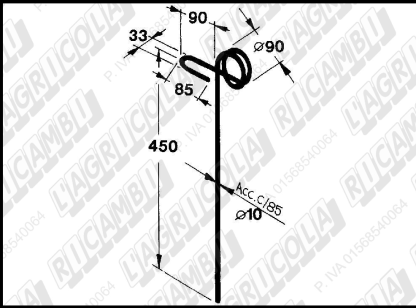 71.437  	DENTE STRIGLIATORE