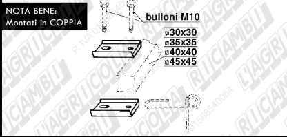 71.440  	FIXAGE per DENTE STRIGLIATORE