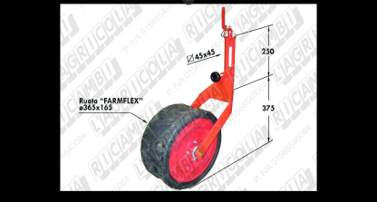 77.456-M4B	KIT Complessivo Ruota "FARMFLEX" 2° tipo