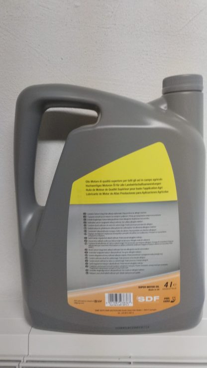 OLIO MOTORE SDF 15W40 PER TRATTORI SAME LAMBORGHINI HURLIMANN 4 LT   0.901.0013.3 - immagine 3