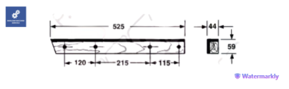 58.205  PATTINO PISTONE SINGOLO PER ROTOPRESSA AMA COD ORIG P75A-410 307-038