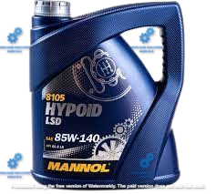 OLIO SAE  85W140 API GL-5 LS  PER LUBRIFICAZIONE DI INGRANAGGI  HYPOID LSD MANNOL