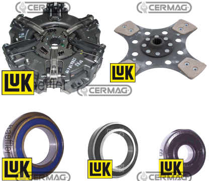 16036 Kit frizione NEW HOLLAND Per serie TN - TNF - TNFA - TNV - TNVA - T4000FNV - T4.FNV  completo  Diametro 280 mm - 11 " kit completo 15796   Codice OEM 87689675