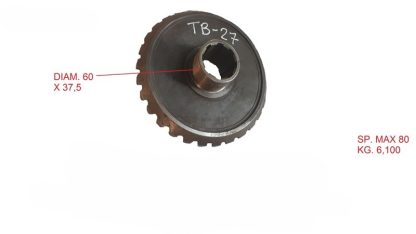 TB27  CORONA  FRESA MASCHIO  TIPO B  CORONA ZAPPATRICE TYPO B - immagine 2