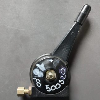 60114  MANETTINO ACCELERATORE DX E SX IN NYLON GAMBO DRITTO PER TRATTORE manettino acc.sx leva diritta nylon